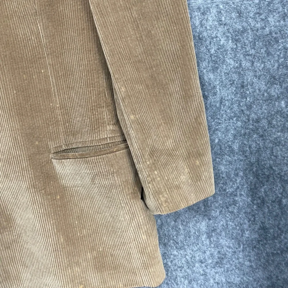 Brooks Brothers Corduroy Blazer Mens 44R Sport Coat Two Button Made in USA